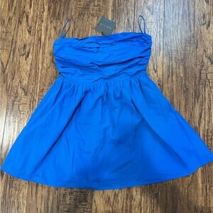 LE LIS Vibrant Blue  Dress